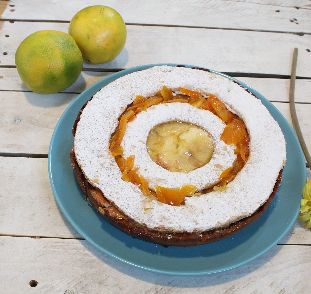 IMG 1037 - טארט תפוזים ושקדים