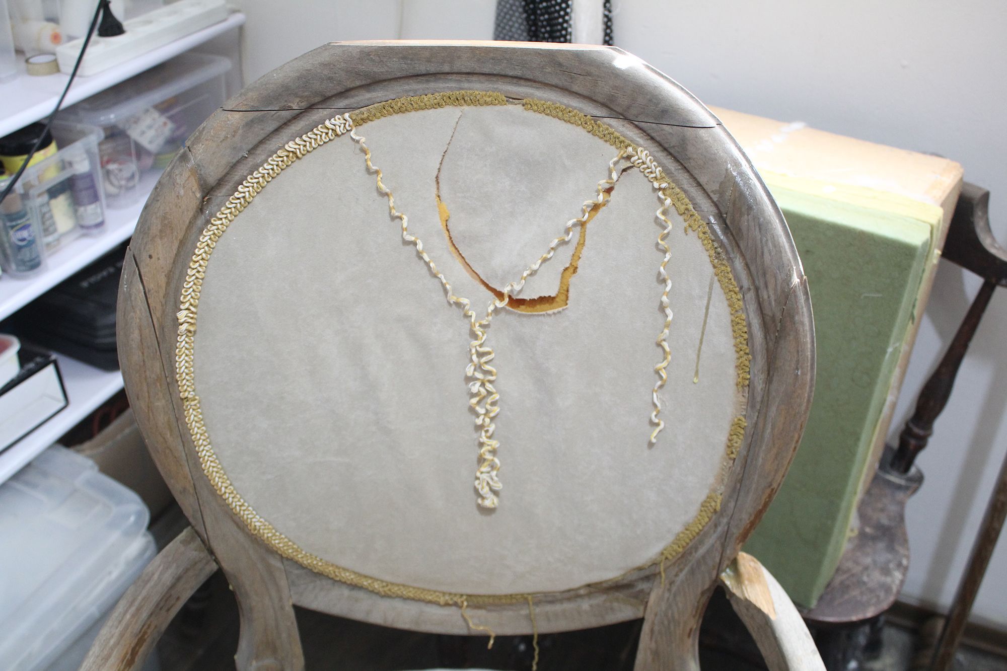 IMG 1928 - חידוש כסא עתיק