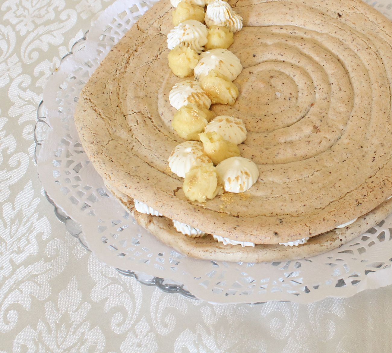 IMG 3581 - טארט מקרון בקרם לימון פרווה