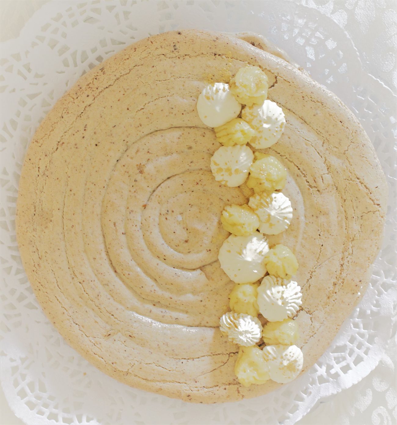 IMG 3587 - טארט מקרון בקרם לימון פרווה