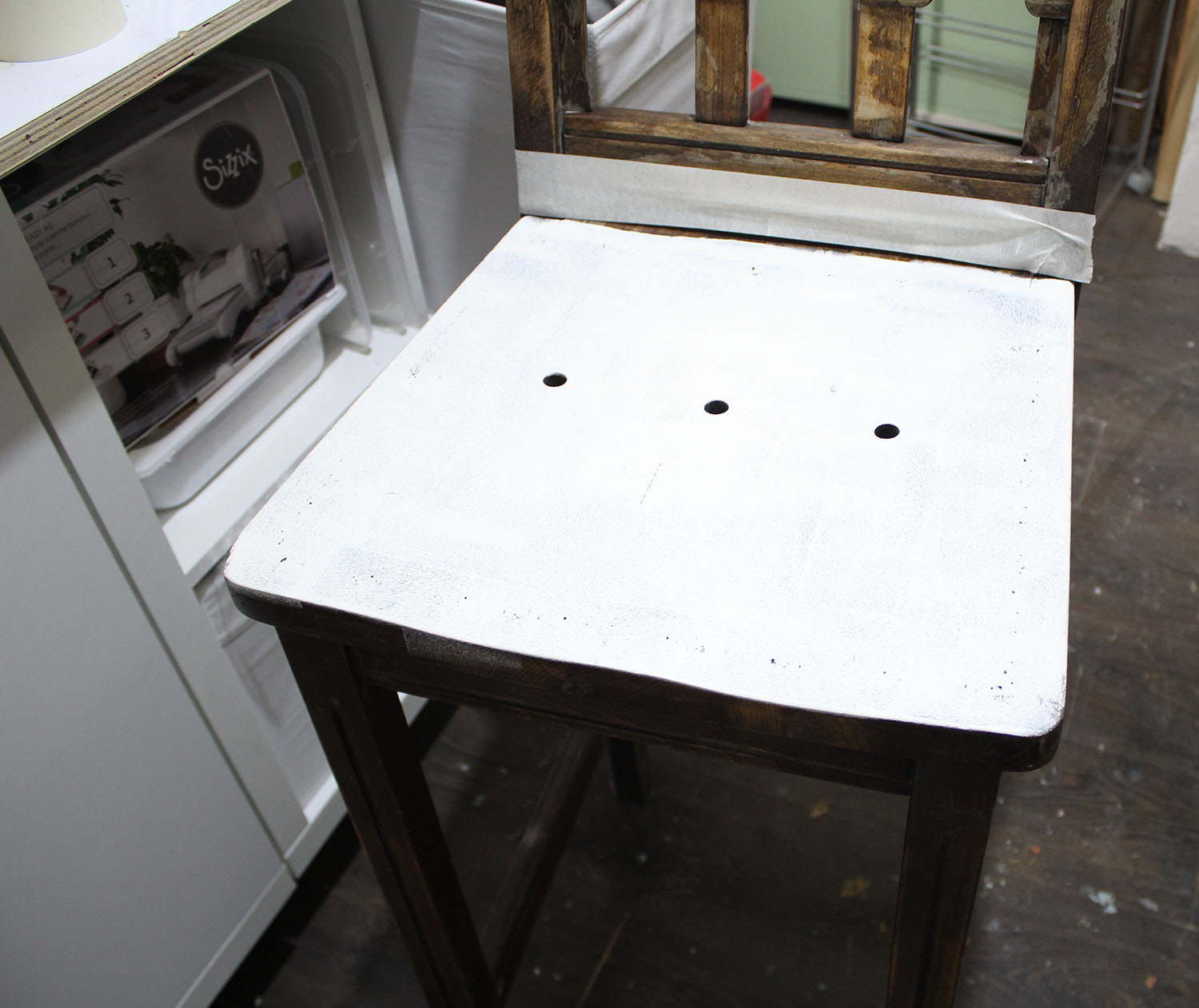 IMG 4858 - שיפוץ כסאות בר ישנים