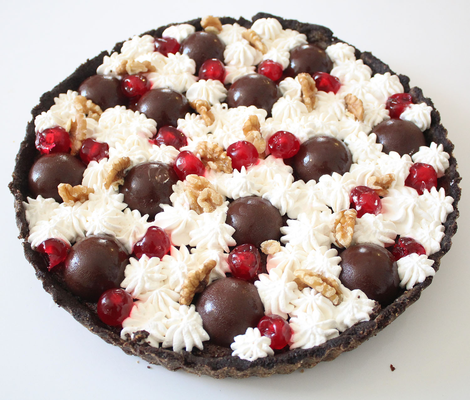 IMG 5099 - טארט שוקולד ודובדבנים