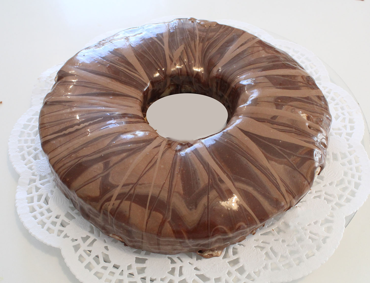 IMG 6263 - עוגת טורט מוס קפה פרלין