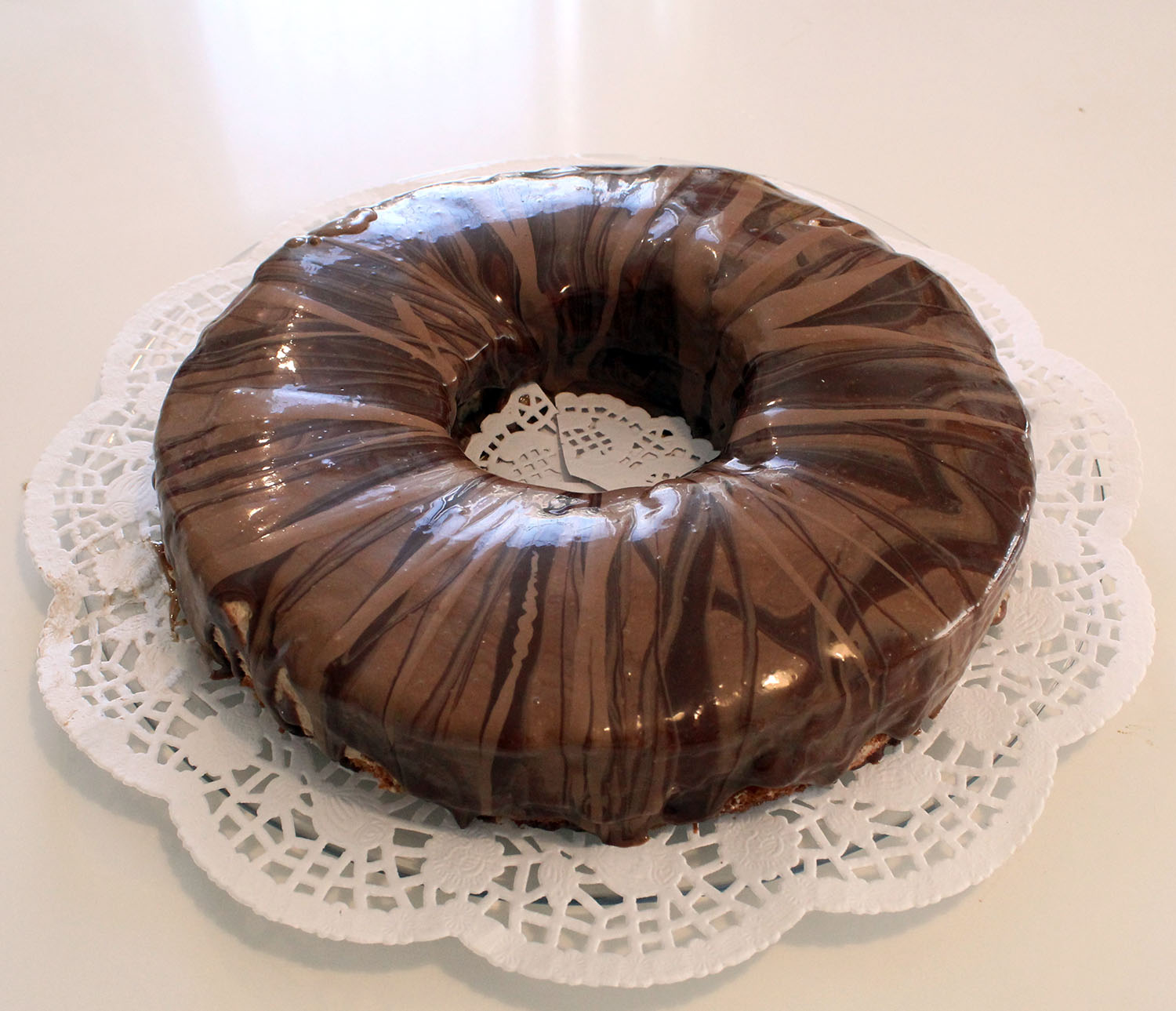 IMG 6276 - עוגת טורט מוס קפה פרלין