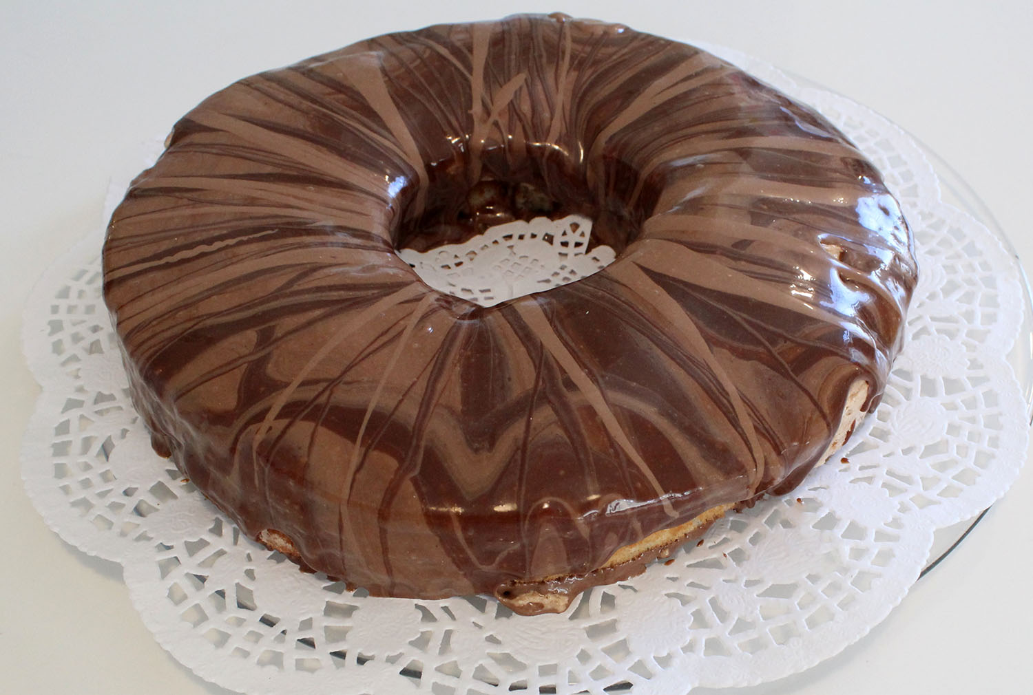 IMG 6278 - עוגת טורט מוס קפה פרלין