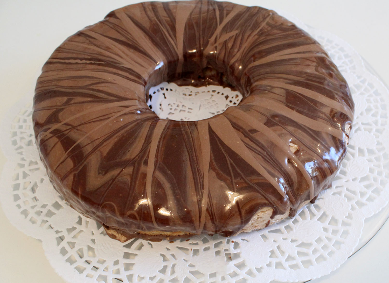 IMG 6279 - עוגת טורט מוס קפה פרלין