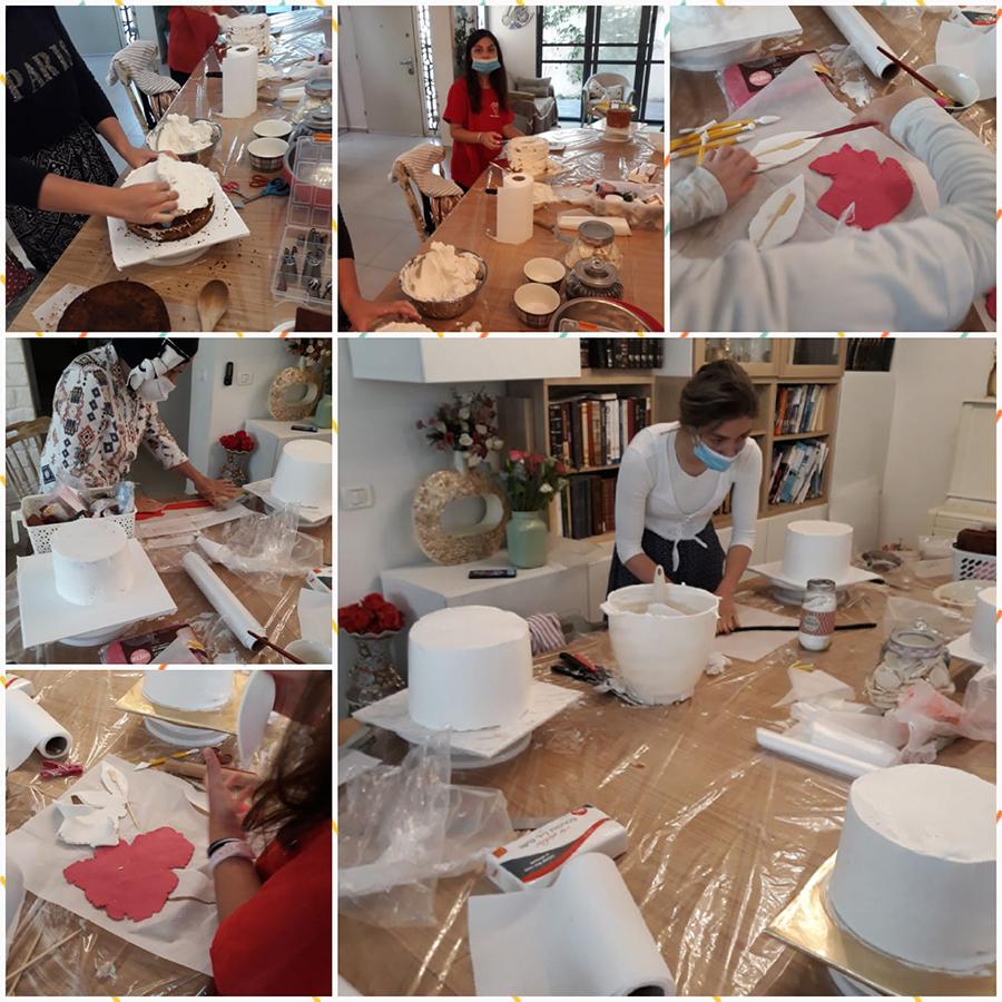 1 1 - סדנאות זילוף עוגות נשים